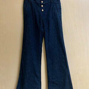 Lily Pulitzer Medium Wash Denim Trouser Style Pants/Jeans Size US 2